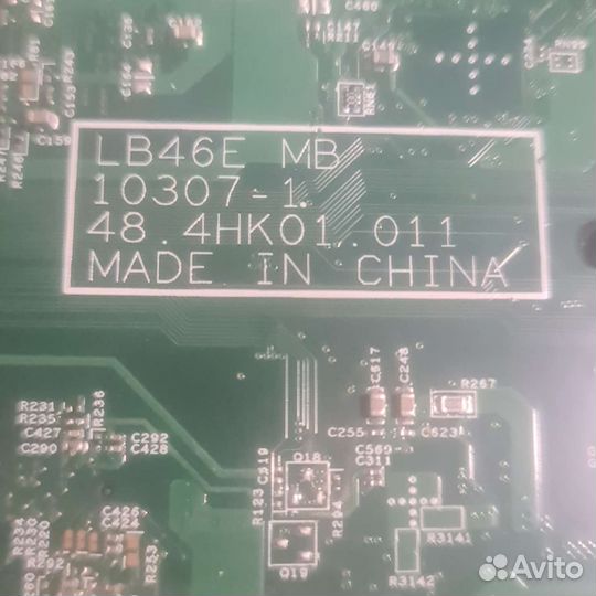 Материнская плата lenovo b460e