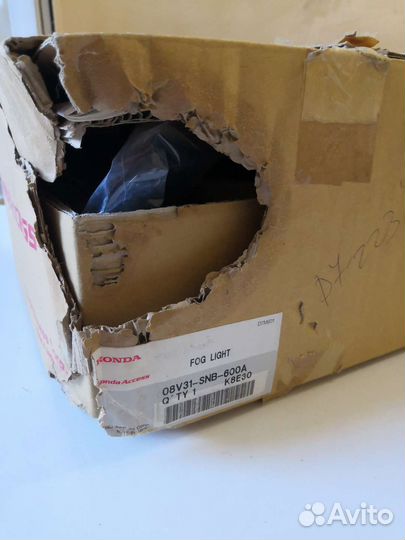 Противотуманные фары honda civic 4d (оригинал)