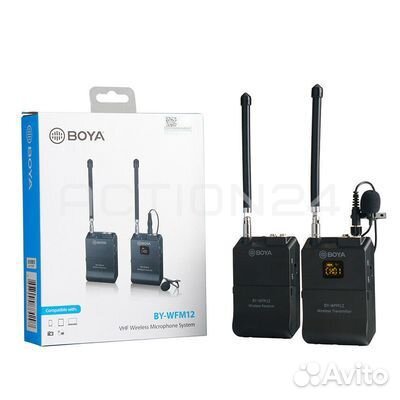 Беспроводная микрофонная система Boya BY-WFM12