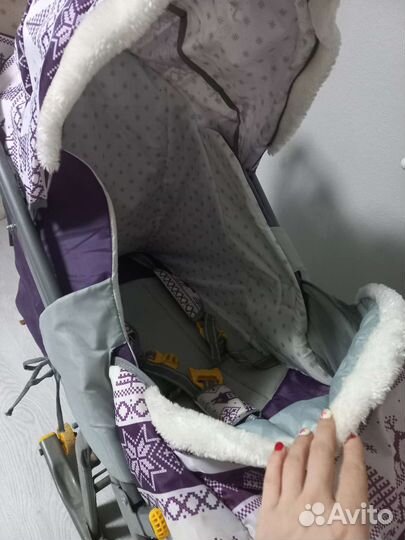 Коляска санки