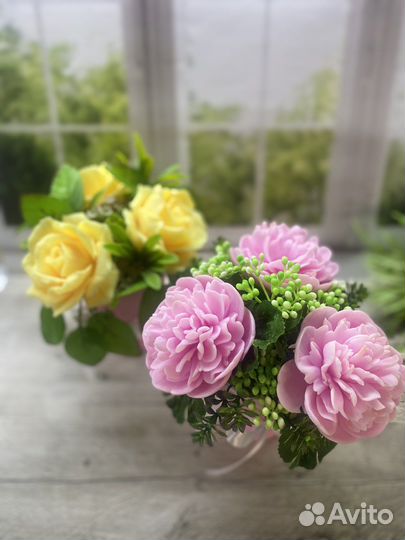 Букет из мыла. Подарок на выпускной