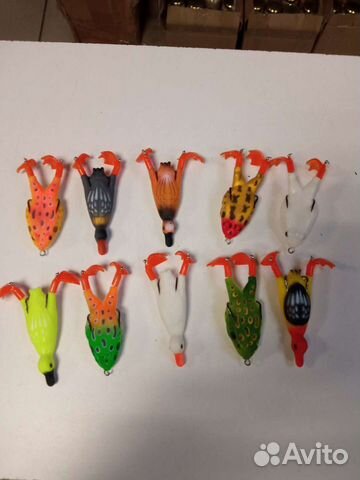 Лягушка утка бегающая на щуку приманка воблер