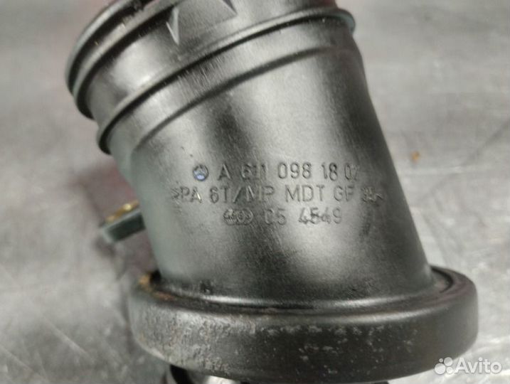 Патрубок турбины Mercedes C-Class W203 OM611 2.2