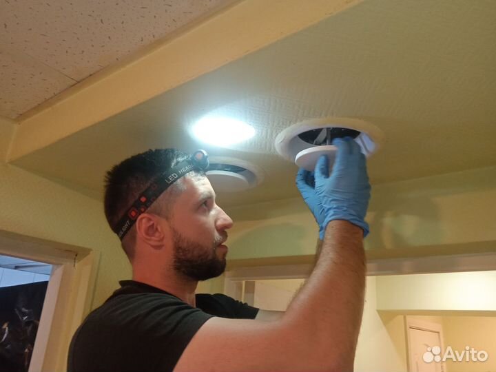 Чистка жировой(технологической) вентиляции