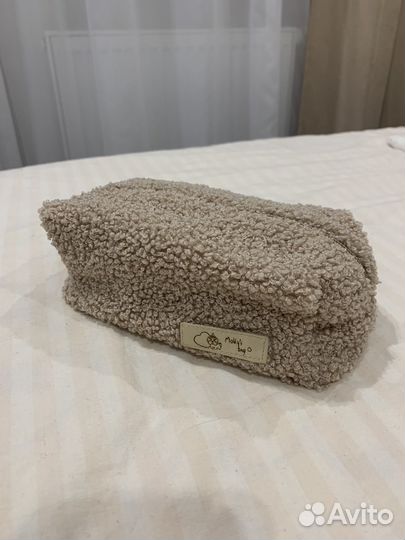 Косметичка пенал плюшевая