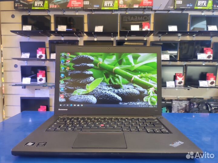 C защитой от воды ThinkPad T440 Intel i5 с SSD