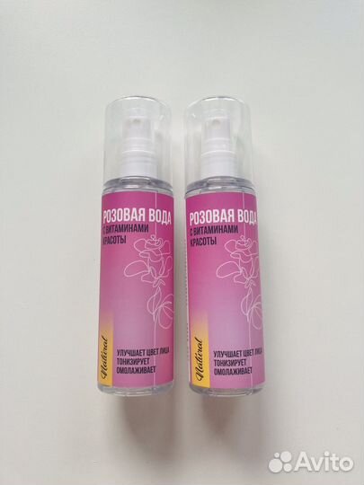 Тоник для лица Розовая вода