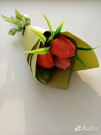 Цветы из мыла