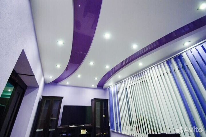 Натяжные потолки