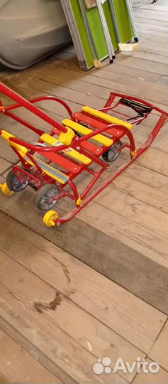 Санки на колесах