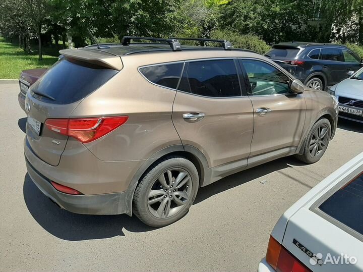 Багажник на крышу Hyundai Santa Fe, Turtle