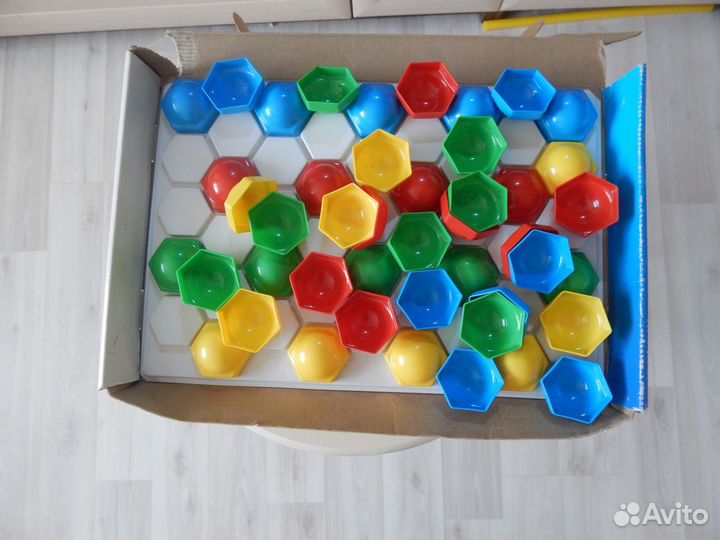 Игрушки пазлы мозайка