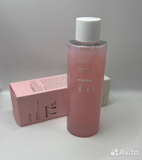 Тонер-эссенция с персиком Anua Peach 77 Niacin