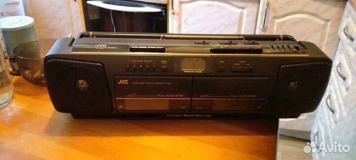 JVC 410 двух кассетный магнитофон