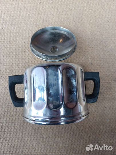 Сахарница с крышкой СССР