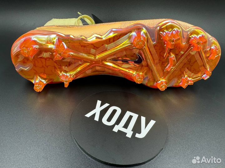 Бутсы nike phantom gx peach socks