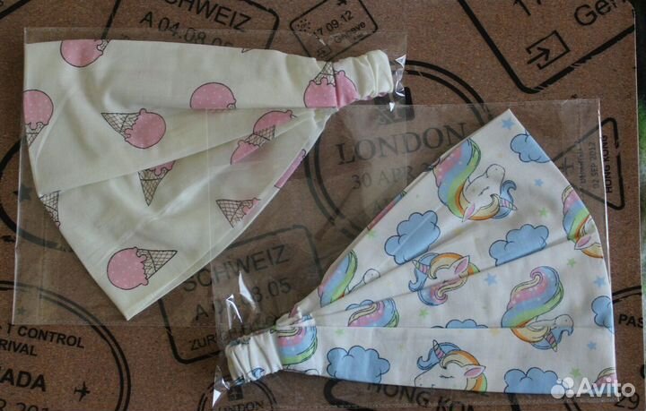 Бандана/ косынка на резинке