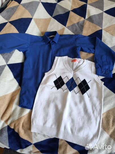 Школьный костюм для мальчика 134 140