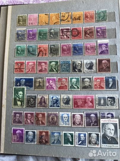 Почтовые марки Америки