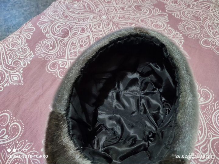 Шапка-Финка мужская из Нерпы