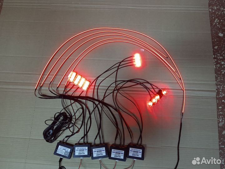 Атмосферная подсветка салона 18 в 1