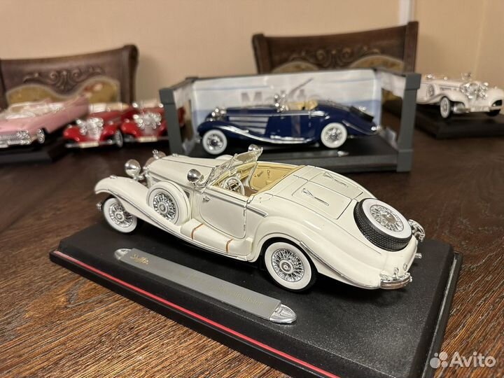 1:18 Mercedes-Benz 500K Roadster (Maisto Thailand)