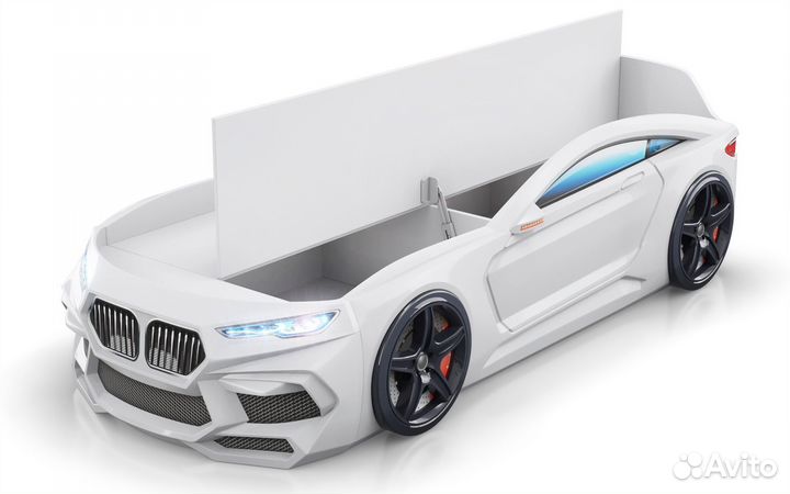 Детская кровать машинка, наличие