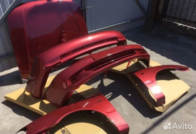 Новая окрашенная передняя часть Hyundai Accent