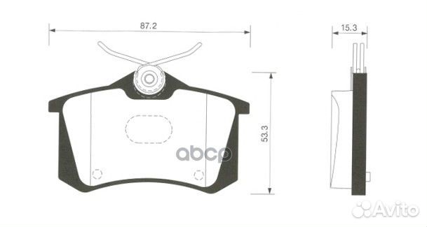 Колодки торм.зад. SP1391 Sangsin brake