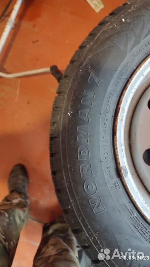 Зимние шины с штатными дисками r14, 185*70
