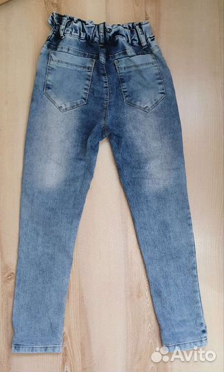Джинсы для девочки, р. 140