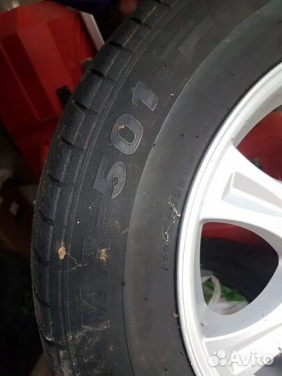 Диски с резиной ET 45,DIA 61.1, 5*114,3