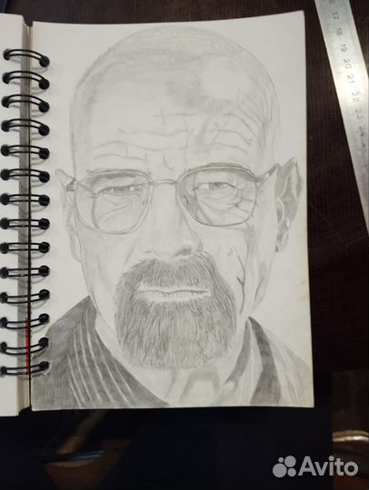Портрет по фото карандашом