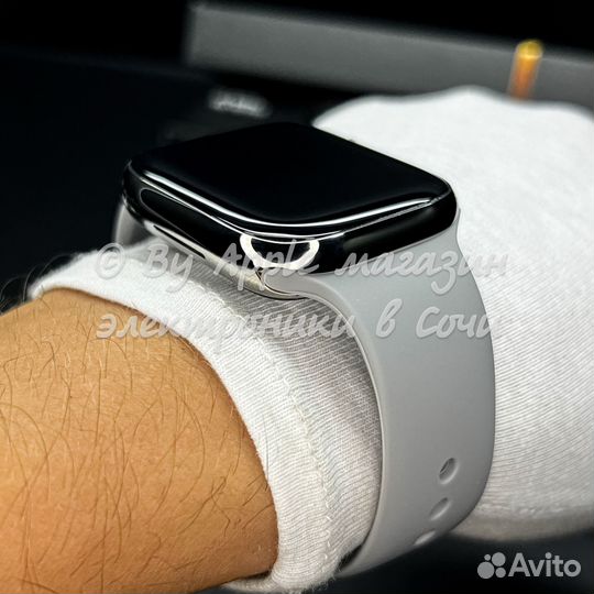 Apple Watch 9 45mm (безрамочные, глянец)