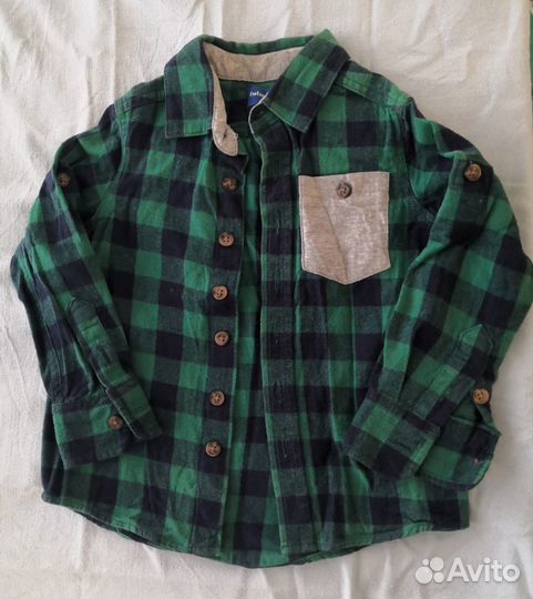 Рубашка на мальчика 92
