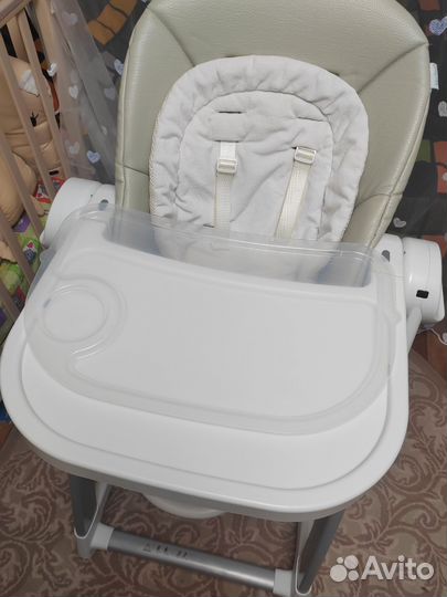 Стульчик для кормления с электрокачелей