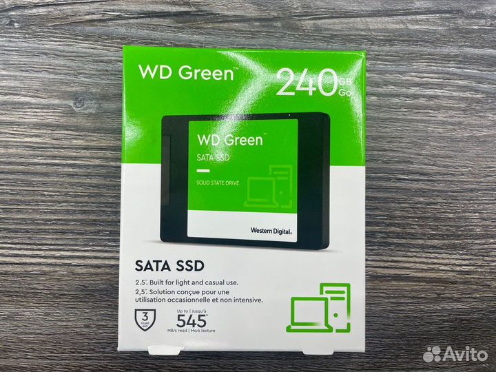 SSD Western Digital WD Green 240 гб WDS240G3G0A