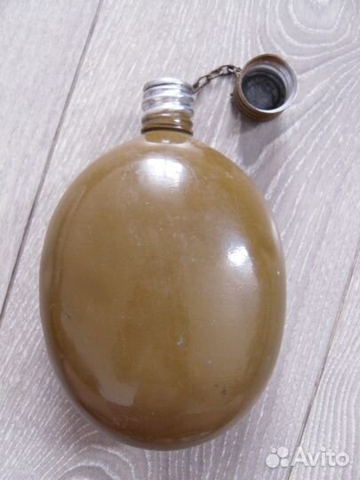 Фляжка армейская с чехлом