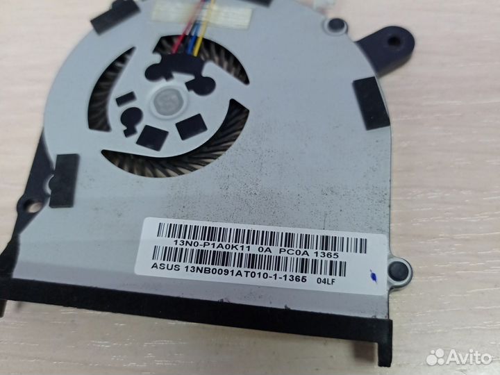 Вентилятор для asus X502C S300C S400 S500