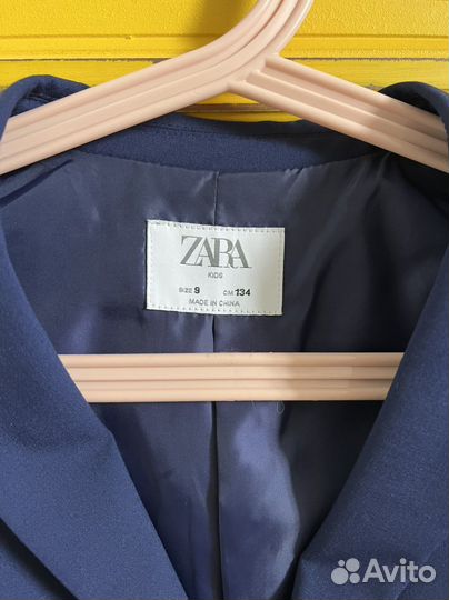 Пиджак зара 134 на мальчика