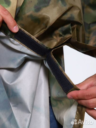 Плащ дождевик пончо