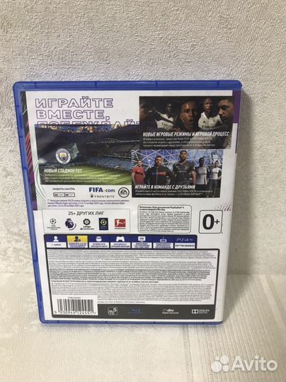 Диск fifa 21 на ps4