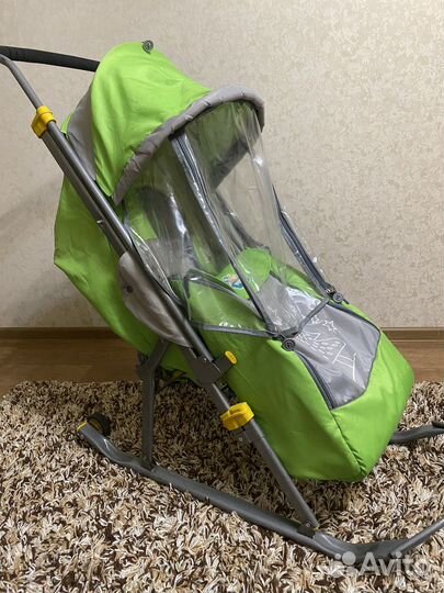 Коляска санки