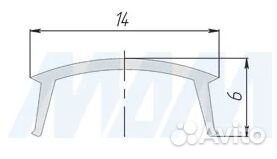 Рассеиватель матовый для профиля SM-x/FM-x/CM1/GL3
