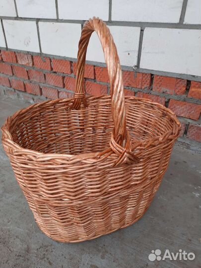 Корзины плетеные, грибные, пасхальные