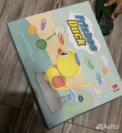 Игра фрисби frisbee duck