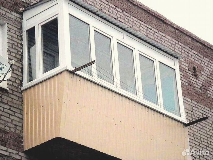 Остекление балконов