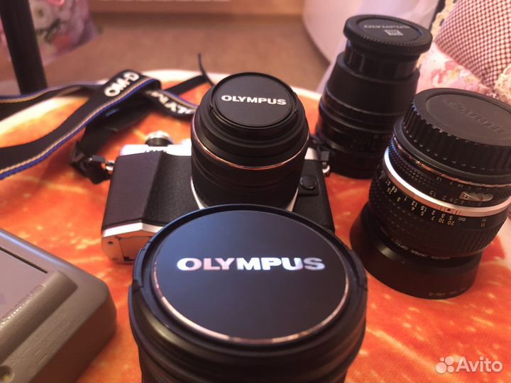 Фотоаппарат olympus камера обьектив nikon никон