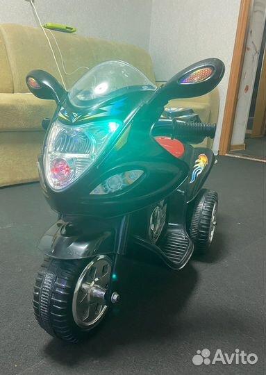 Детский мотоцикл на аккумуляторе бу