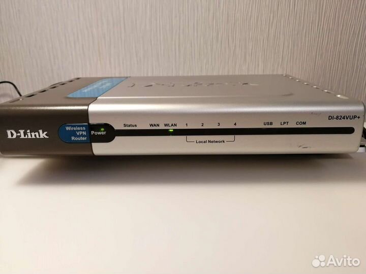 Wifi роутер D-link, DI-824VUP